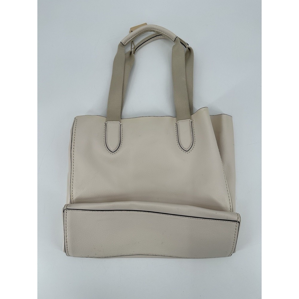 Authentic Coach Derby Chalk Cream Tote Shoulder Soft Pebbled Leather Bag #F58660 - Picture 4 of 11